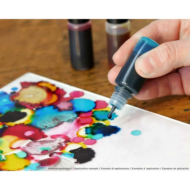 Alcohol Inks Plastic Bottles Set Alcohol Ink Painting with Alcohol