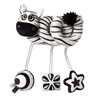 Baby Plush Animal Stroller Toys Black and White Spiral Activity