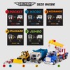 Driven Micro Truck 19 cm with Removable Container, Lights and