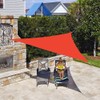 Triangle Sun Shade Sails, UV Block Canopy Awning Triangle Cover