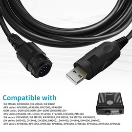 HKN6184 USB Programming Cable for Motorola APX6500 APX7500 XTL2500 XTL1500 XTL5000 XPR4300 XPR4350 XPR4380 PM1500 APX1500 APX2500 APX4500 APX8500 Mobile Radi (1)