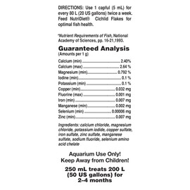 Cichlid Trace, 250 mL / 8.5 fl. oz.