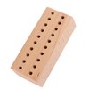 screwdriver Pliers Organizer 20 Holes Beech Wood Display Stand Base