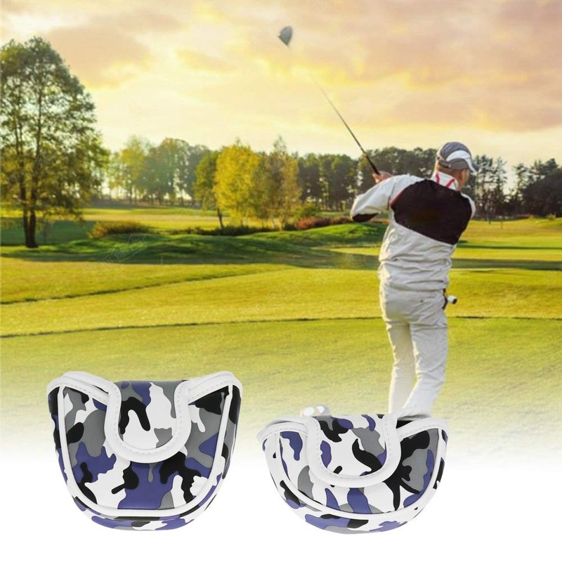 HISTAR Golf Small Mallet Putter Cover with Magnetic Closure for