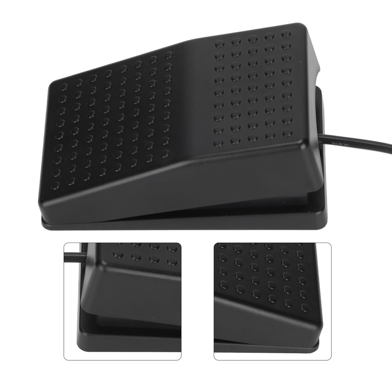 USB Foot Switch Pedal High Sensitivity Multifunctional Ergonomic Single Foot