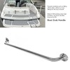 600mm Boat Grab Handle Stainless Steel Rustproof Versatile Rugged Polished