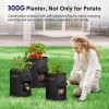 iPower Potato Grow Bags 10 Gallon 4 Pack Garden Planting