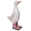 Shudehill Giftware Davids Pink Polka Dot Duck Ornament Figurine Medium