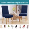 Granbest High Stretch Dining Chair Slipcovers, Universal Fit Jacquard Parson