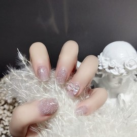 24 pcs Butterfly Cord Decoration, Cat Eye Nail Crystal, 3D Decoration, Short, Removable Nail Piece, Receptions, Weddings, Photo Taking, Parties, After-parties, School Entrance Ceremonies, Graduation Ceremonies, Kindergarten Entrance Ceremonies, Coming-of