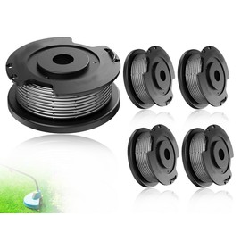 Lhbwhiz 4 Pieces Thread Spools Compatible with Bosch Grass Trimmer ART 23SL, ART 26SL ART 30-36LI, Nylon Thread Replacement Spool Cord Compatible with Bosch Trimmer Line F016800569 (Φ1.65 mm/5 m)