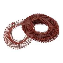 Outanaya 12pcs Elastic Hair Combs: Invisible Stretchy Bun Maker for Women - Plastic Circle Hair Combs for Daily Use & Special Events