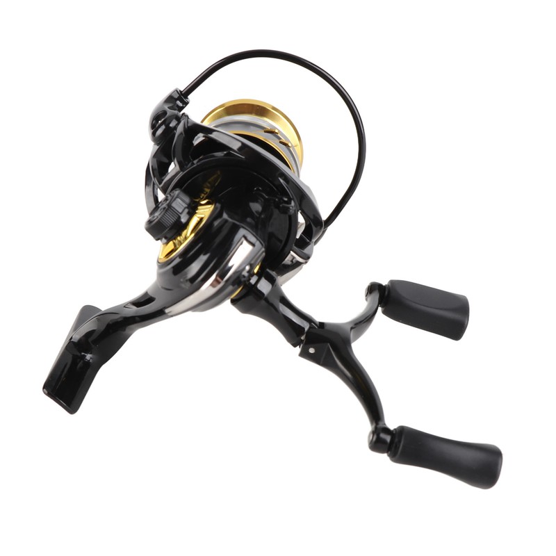 Fishing Reel Powerful Double Rocker Arm Metal Spinning Wheel for