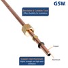 GSW WR-PTC27 3/16"OD x 27"L Bendable Pilot Tubing with Pilot