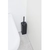 Tidy CL-665-521-0 Platawa Fort Toilet, Compact, Black, Approx. W 2.6