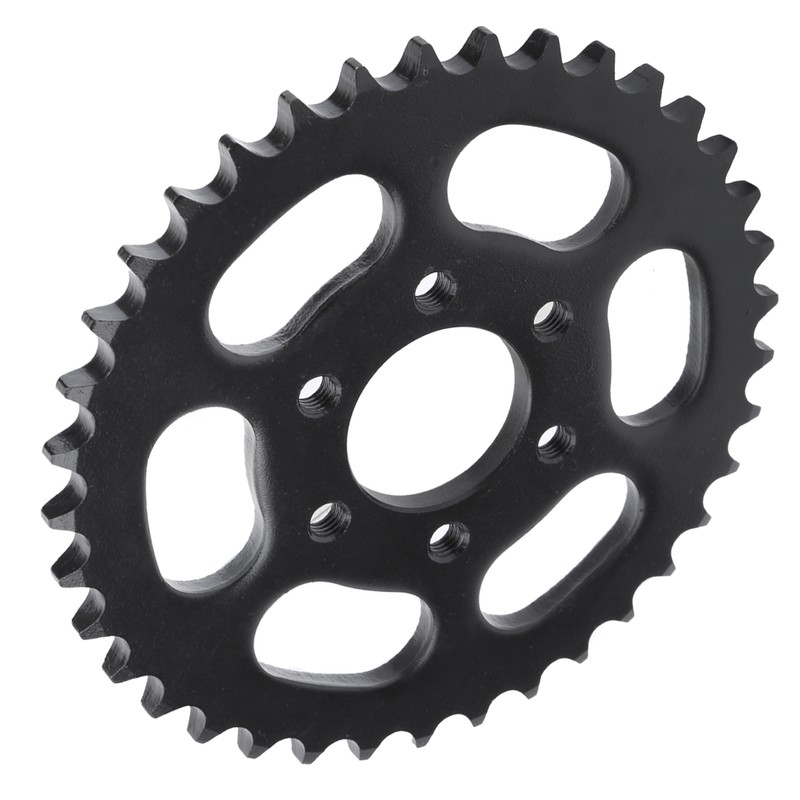 428 37 Teeth 6Pcs Holes Steel Rear Sprocket Electric Bicycle