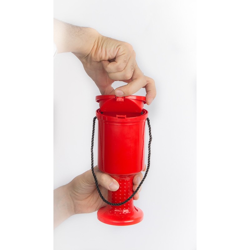 Hand Held Plastic Collection Box. - Coin Collection Box- Donation