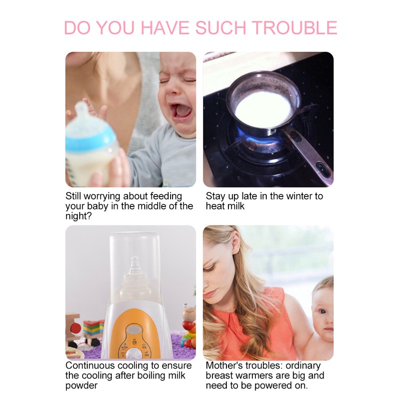 Constant Temperature USB Home Use Portable Traveling Baby Infant Feeding