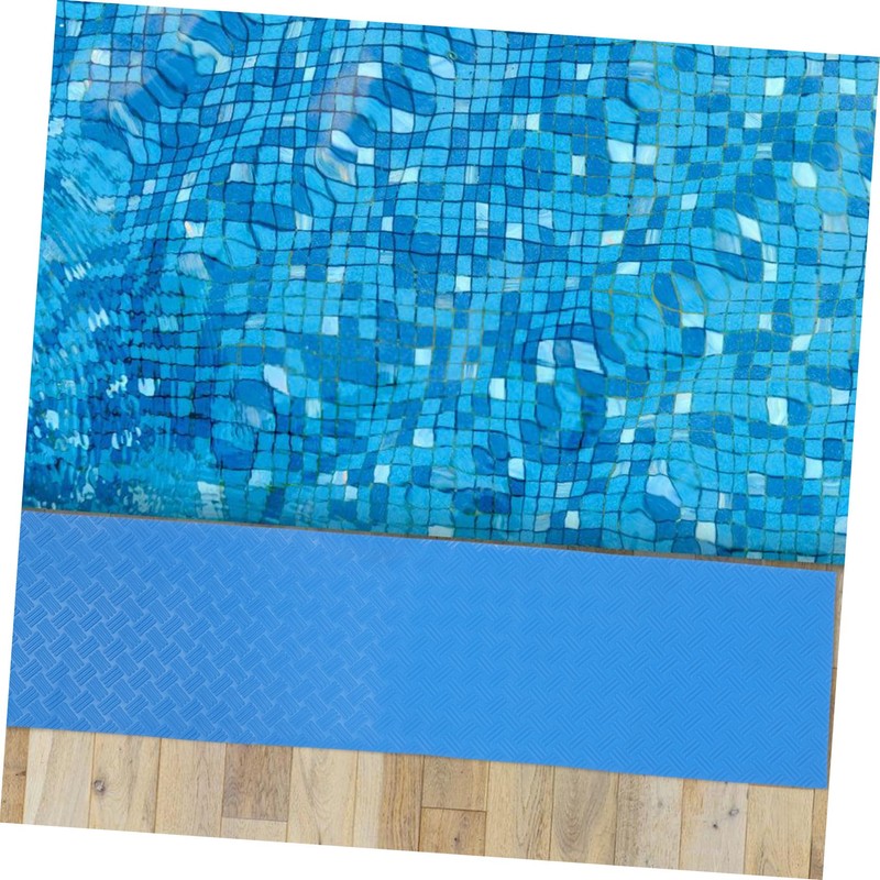 Zerodeko 2Pcs Non Slip Pool Ladder Mat Skid Pad for