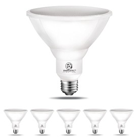 Energetic Outdoor Par38 Led Flood Light,11W=90W,900lm,3000K Warm White,E26 Base,Non-Dimmable, Waterproof Spot Bulb,UL Listed (6 Pack)