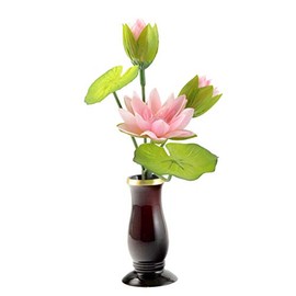 Buddhen Endo Brand: Buddha Equipment, Buddha Flowers, Silk Flower (Real Lotus): Small Size, Buddhist Altar Supplies, Magnificent Buddhist Equipment, Artificial Flowers, Flowers, Supplies, Imitation Lotus Flower