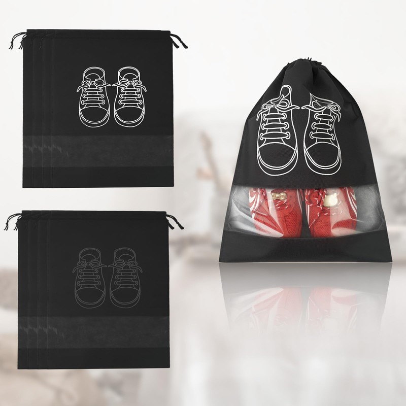 10 Stück Schuhbeutel Schuhtasche, Schuhbeutel Reise Schuhtasche Reise, Schuhsack Reise