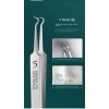 BEAUTÉ GALLERIA Curved Tweezers Blackhead Remover Pimple Extractor Popper Acne