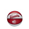 Wilson Mini-Basketball, Team Retro Model, ATLANTA HAWKS, Outdoor, Rubber, Size: