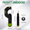 Pipe Cutter, Tubing Cutter Set 3/16" to 2" Outer Diameter,