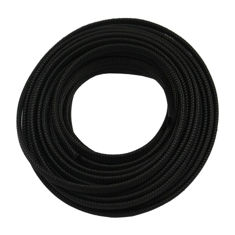 30ft PET Expandable Braided Sleeving Flexo Wire Cable Sleeve (3/5",