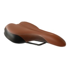 P & P pro cycling Engelke 851 Unisex Adult Comfort Saddle, Brown, 268 x 199 mm