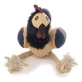 Danish Design Connie The Cockerel Soft Plush Chewable Rope Dog/Puppy Toy 11 Inch