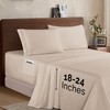 Elegant Comfort Luxury 1500 Premium Hotel Quality Microfiber 4-Piece Sheet