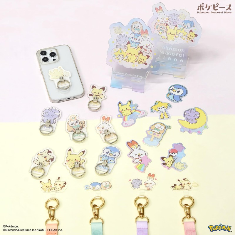 Gourmandies Pokémon Poké Piece Mobile Sticker Mokuro POKE-925D