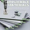 CSOOM 1-1/8"（28mm） Diamond Hole Saw with Center Drill Bit, One-Touch