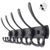 WEBI Coat Rack Wall Mount,Coat Hooks Wall Mount,5 Tri Hooks