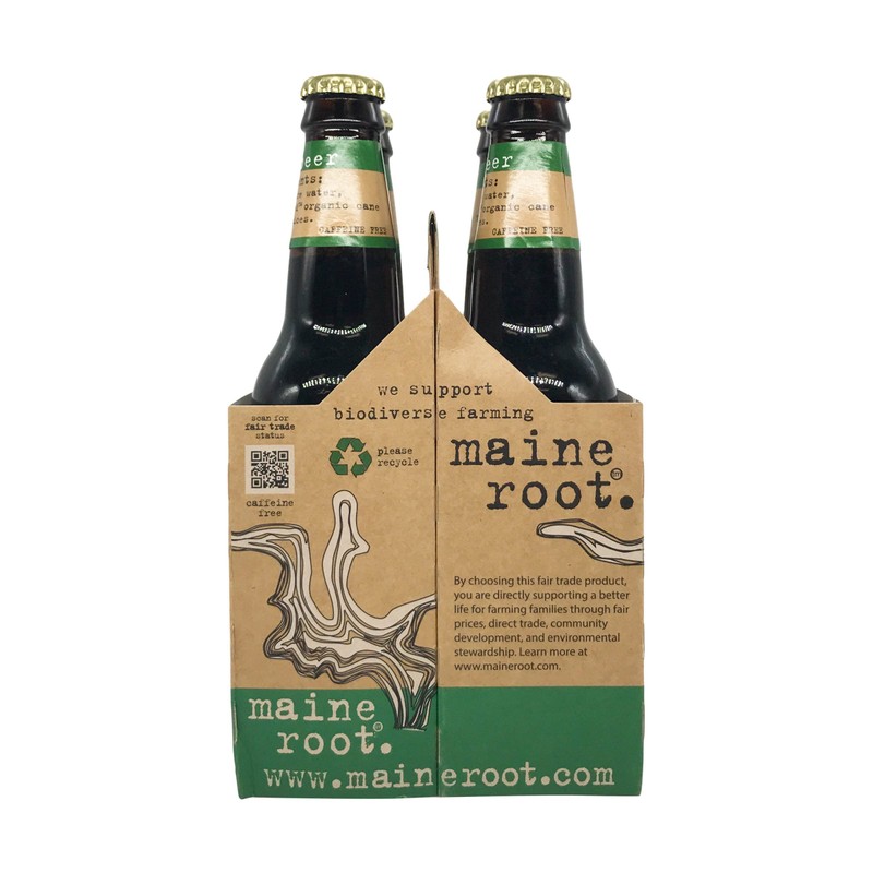Maine Root Beer, 12 oz (Pack of 4)
