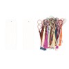 80 Sets Blank Bookmarks 5.5in Long 2in Wide Smoothing Widely
