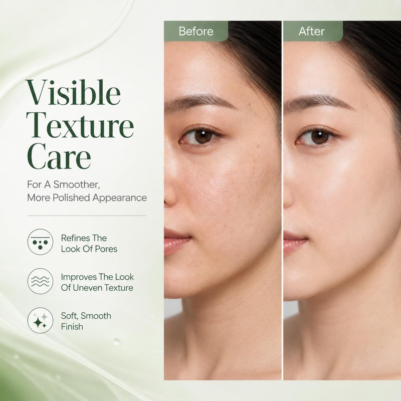 Green Tomato Ampoule Pore Refining Face Serum for Smooth-Looking Skin,