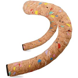 SPR5-A Bicycle Drop Handlebar Tape Road Bike EVA + Cork with End Plug Left and Right Set