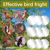 48 PCS Reflective Bird Scare Discs Set,Bird reflectors,Bird Scarer Discs