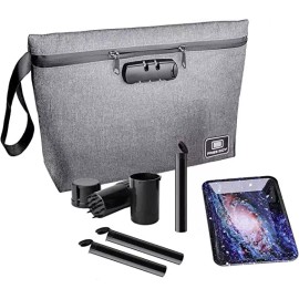 Free Boy Smell Proof Bags Set Durable Odor Proof Stash Bag with Combination Lock USA Ship