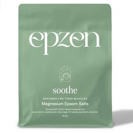 Evodia Epzen Magnesium Epsom Salts Bath Soothe 900g