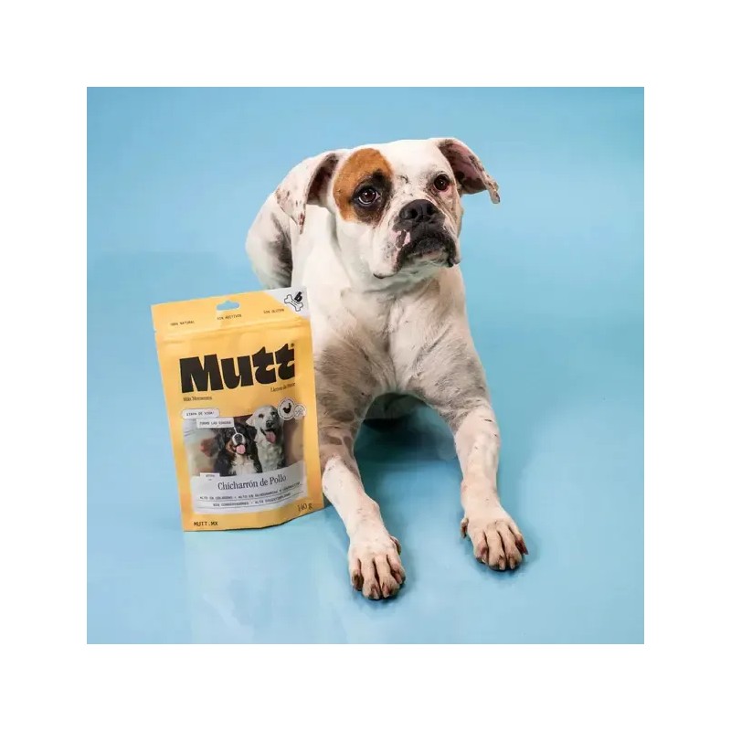 Premios Perros Mutt Chicharrón De Pollo 140g Articulaciones