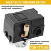 Air-Compressor Pressure Switch 135-175 psi 4 Port 26 Amp 220V,