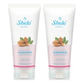 Pack Crema Corporal Almendras Sheló Nabel Alantoína Vitamina Piel Mixta Unidades 250