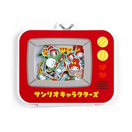 Sanrio 490857 Sanrio Characters Sanrio Retro Room Design Series Sticker Set Character 5.1 x 0.1 x 4.3 inches (13 x 0.3 x 11 cm)