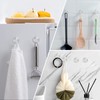 Hangerspace Suction Cup Hooks, 1.77 Inches Clear PVC Suction Cups