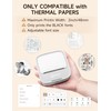 iDPRT Portable Sticker Maker Machine with 1 Roll Sticker Paper,