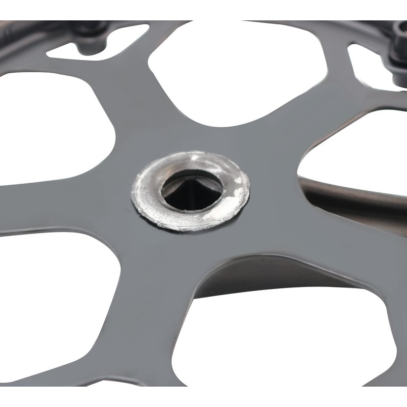 WEERAS City Folding Bicycle Crank Single Speed 48T 170mm with